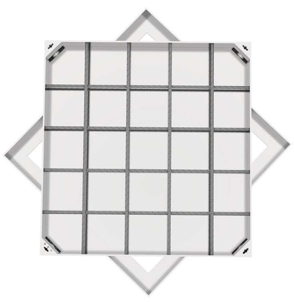 白云不锈钢方井展示